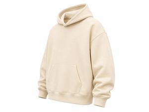 Men's Oversize <b>Hooded</b> <b>Fleece</b> Sweatshirt Regular Sleeve Oversized Fit Front Pocket Casual Autumn Wear Men Baggy Hoodies - Product Image 3