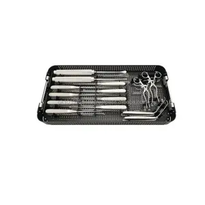 Juego de Instrumentos Manuales de Acero Inoxidable para Cirugía Espinal Lumbar Ortopédica con Estuche de Esterilización de Dentavex - Product Image 6