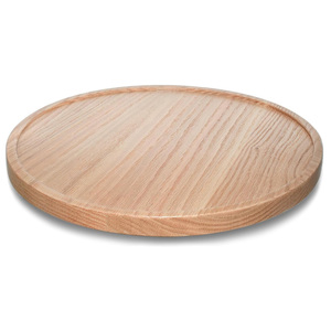 Plato giratorio suave de madera Lazy Susan, bandeja redonda, organizador de mesa de cocina para almacenamiento de despensa de especias, salsas, condimentos - Product Image 1