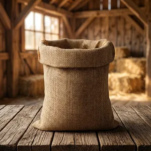 Sac en jute tissé durable pour l'emballage en vrac des céréales, idéal pour le stockage des produits agricoles, les opérations d'entrepôt, la chaîne d'approvisionnement et la manutention des matériaux - Product Image 6