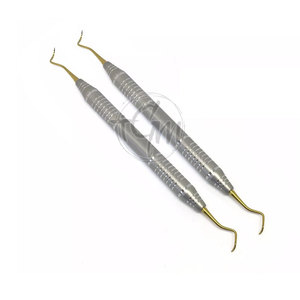 Raspadores Dentales Manuales de Acero Inoxidable para una Eliminación Eficiente del Sarro y Tratamiento Clínico de Salud Bucal, Raspadores Dentales Premium - Product Image 2