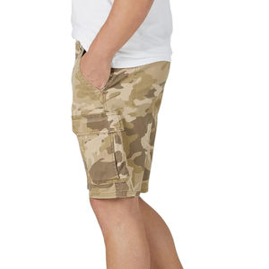 Shorts de chasse pour hommes avec logo personnalisé, imprimé numérique intégral, broderie lettre, patch en toile, camouflage - Product Image 4