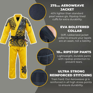 Kimono de Judo de Alta Calidad, Equipo de Artes Marciales para Uso en Artes Marciales, Uniformes de Judo - Product Image 4