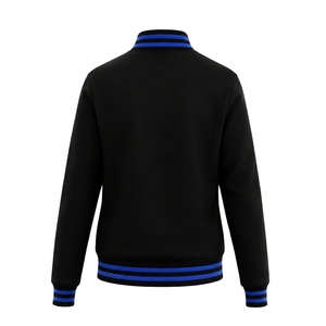 Sigma Gamma Rho <b>Women's</b> Satin <b>Flight</b> <b>Jacket</b> Zip Up Ribbed Cuffs Casual Greek Sorority Streetwear Apparel Custom Manufacturer - Product Image 2