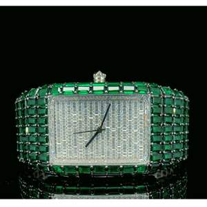 Reloj de Diamantes Cultivados en Laboratorio de Alta Calidad a Precio de Fábrica, Reloj con Diamantes Cultivados en Laboratorio DEF - Product Image 5