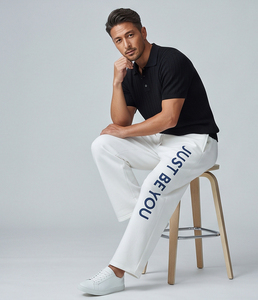 Men Loose Fit Sweat Wide Leg <b>Pants</b> Casual 100% Cotton <b>Fleece</b> Mid Drawstring Waist Oversize Loose Fit Winter Wear Sweat <b>Pants</b> - Product Image 2
