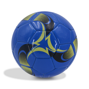 Ballon de football d'entraînement en cuir PVC durable personnalisé pour enfants et jeunes, équipement sportif d'extérieur en gros OEM - Product Image 1