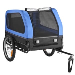 Rimorchio per Bicicletta per Cani, Capacità 88 Libbre, Pieghevole e a Sgancio Rapido, Marca [Nome del Marchio] - Product Image 1