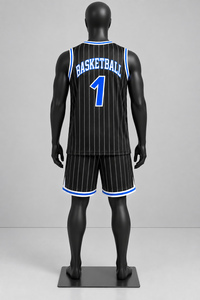 Ensemble d'uniformes de basketball personnalisés en gros, maillot et short de basketball pour hommes, uniforme d'équipe de basketball, vêtements de sport - Product Image 2