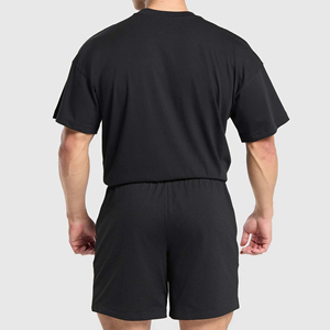 Men's Gym T-<b>Shirt</b> <b>100</b>% <b>Polyester</b> Slim Fit Casual Breathable Quick Dry Anti-Pilling Anti-Wrinkle Jersey Knitted - Product Image 3