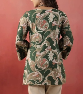 เสื้อคุर्ตาผู้หญิงแฟชั่นขายส่ง สไตล์ฤดูร้อน ทรงเข้ารูป กระชับรูปร่าง เหมาะสำหรับใส่ลำลอง คุณภาพดี แต่ดูดีมีระดับ - Product Image 6