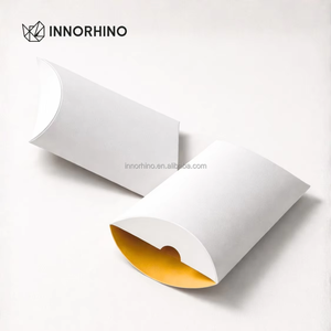 Custom Pillow <b>Box</b> <b>Packaging</b> for Gift Retail Wedding Favor Eco Friendly Paper <b>Box</b> - Product Image 1