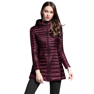 Chaqueta acolchada larga de invierno para mujer, chaqueta de algodón acolchada, cálida y gruesa, abrigos para damas, parka, chaquetas para mujer - Product Image 1