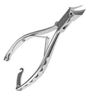 Cortauñas Profesional de Acero Inoxidable con Cuchilla Curva en Forma de Luna de 14 cm para Uñas Gruesas de Pies y Manos - Product Image 2