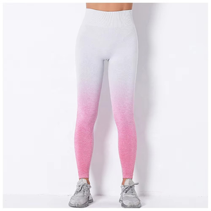 High Quality Women Knitted <b>Legging</b> Summer Solid Mid Breathable Anti-Bacterial Professional Wholesale Low Rate - Product Image 3