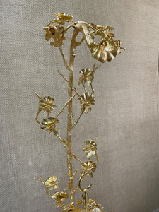 Plateau de service Saleem avec couvercle, finition brillante et polie, plaqué or, couleur argent/or, moderne, écologique, unique et élégant - Product Image 4
