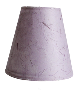 Modern Style <b>Lavender</b> Color Home Decoration 100% Banana Fiber Organic Paper Purely Recycled & Handmade Bedroom Hotel Lampshade - Product Image 1