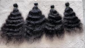 Extensions de cheveux humains Remy bruts non traités, provenant d'un seul donneur, de luxe et écologiques, provenant d'Inde du Sud - Product Image 4