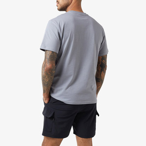 Ensemble T-shirt et short imprimé pour homme, style hip-hop, très vendu, écologique, été, plage, 100% coton, séchage rapide, prix bas - Product Image 3