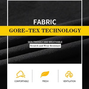 Chaqueta Táctica Impermeable y Cortavientos para Hombre, con Capucha, Transpirable, con Cierre y Estampado, para Caza, Pesca y Montañismo - Product Image 6