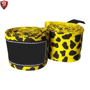 Vendas de Boxeo Azules de Algodón para Soporte de Puños, Ideales para Entrenamiento de MMA y Lucha Libre, Cómodas para Usar en Todas las Estaciones - Product Image 2