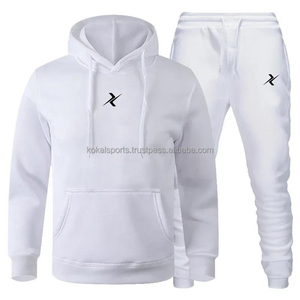 ชุดวอร์ม2ชิ้นสำหรับผู้ชายชุดวิ่งแนวฮิปฮอปชุดวอร์มและชุดกีฬามีฮู้ดสำหรับผู้ชาย - Product Image 1