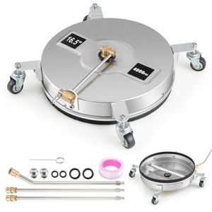 Idropulitrice ad Alta Pressione 4000PSI in Acciaio Inox con Pulitore per Superfici e Ruote per una Pulizia Pratica - Product Image 3