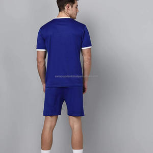 High Quality 100% Polyester Breathable Printed Soccer Uniforms Custom Made Professional Football Players Branded Sets - Product Image 3