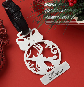 Étiquette de bagage de Noël personnalisable - Product Image 1