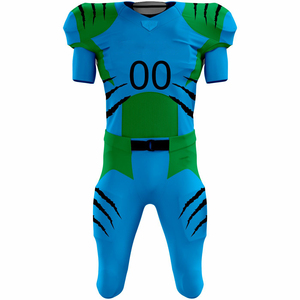 Uniforme de football américain sur mesure de qualité supérieure, tissu 100 % polyester doux au toucher, uniforme de football américain pour les joueurs de l'équipe - Product Image 2