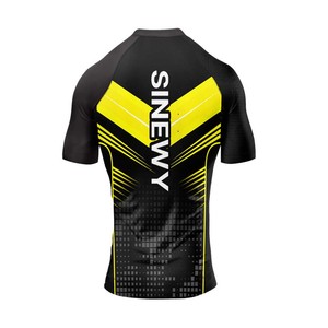 Camiseta Deportiva de Manga Corta con Protección Solar UPF50, Transpirable, Ecológica y de Secado Rápido para Hombre - Sinewy Sports, Diseño Personalizado - Product Image 2