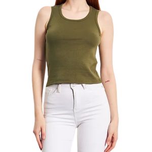 Débardeur Femme Sans Manches en Spandex/Coton Haute Qualité Écologique à Séchage Rapide et Anti-Humidité – Personnalisable, Idéal pour l'Été - Product Image 3