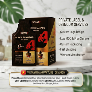 Shampooing Couvrant les Racines Grises, Prix de Gros, Fabricant Vietnamien, Pour Tous Âges - Product Image 1