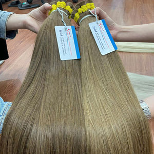Cabello humano a granel de muy alta calidad, las mejores extensiones de cabello, hermosas, muy brillantes y suaves, fáciles de aplicar, lisas y naturales. - Product Image 1