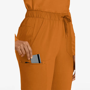 Pantalones de Enfermería para Mujer, Diseño Nuevo, Venta de Fábrica 2026, Color y Logotipo Personalizables, Tela Oxford, Detección de Agujas, Fusión sin Costuras - Product Image 6