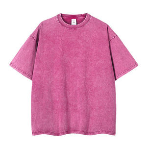 เสื้อยืดผู้ชายไซส์ใหญ่ สีพื้น ผ้าฝ้าย แขนสั้น สไตล์ลำลอง ใส่สบาย ระบายอากาศได้ดี ผ้าถัก ทรงวินเทจ - Product Image 6
