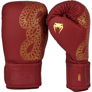 Gants de boxe Muay Thai en cuir PU, style tendance, légers, imperméables, avec sangle de poignet réglable, service OEM personnalisé - Product Image 3