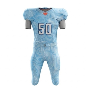 Uniforme de football américain STAR SPEED de qualité supérieure, couleur personnalisée, polyester respirant, écologique, imperméable, logo personnalisé - Product Image 1