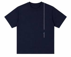 T-shirt basique premium pour homme en coton doux et respirant, style streetwear décontracté, vêtement de mode moderne pour le quotidien, collection en gros - Product Image 2