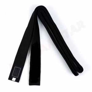 Ceintures de Taekwondo personnalisées de haute qualité pour les arts martiaux BJJ Karaté Judo Jiu-Jitsu Sports en coton et polyester unisexe - Product Image 1