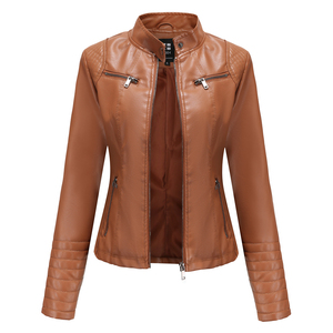 <b>FLy</b> Humble Sportwear Premium Glossy PU Leather Oversized Bomber <b>Jacket</b> <b>Men's</b> Autumn Breathable Ribbed Hem Cuffs Stand Front - Product Image 1