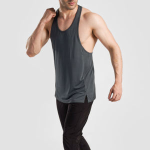 Nouveau design 2026 – Débardeur tricoté professionnel respirant et décontracté pour homme – Vente en gros, grandes tailles, prix bas - Product Image 2