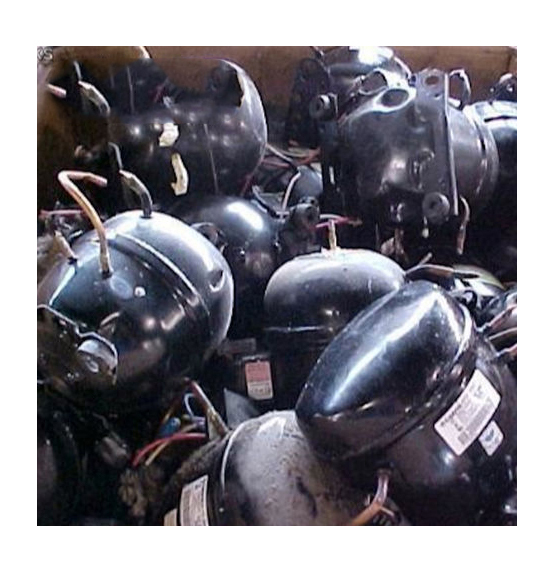 Buy Used Refrigerator AC Compressor Scraps High-quality HMS Metal Electronic 1 Tons MOQ TRN Trader LLC Model CS-286-01 Cheap