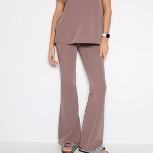 Pantalon d'allaitement respirant et ajusté pour femme, style streetwear, haute qualité, avec cordon de serrage, vente en gros, directement de l'usine OEM, offre spéciale - Product Image 3