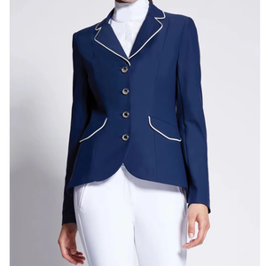 Waterproof Windbreaker <b>Equestrian</b> Jacket Women Winter Sports Riding Coat Cotton/Polyester Material Custom Logo Brand Wholesale - Product Image 1
