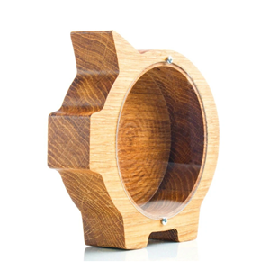 Tirelire en bois en gros avec fenêtre transparente en acrylique, boîte à monnaie unique, cadeau d'anniversaire pour enfants et adultes, du Vietnam - Product Image 4