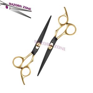 กรรไกรตัดผมสแตนเลส7 "สำหรับมืออาชีพพร้อมใบมีดโกนอุปกรณ์เสริมความงาม - Product Image 4