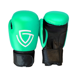 Gants de boxe en cuir de vachette de haute qualité, personnalisés, respirants et absorbant l'humidité, avec fermeture - Product Image 1