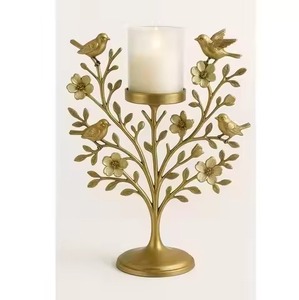 Portavelas de Vidrio Texturizado Azul Turquesa con Diseño de Espinas, Recipiente de Vidrio Azul con Cuentas para Velas Aromáticas, Decoración del Hogar - Product Image 4