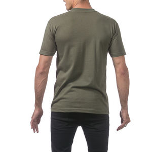 Camiseta de Hombre, Camiseta de Algodón, Camiseta Unisex de Algodón Orgánico, Camisetas Personalizadas en Verde Oliva - Product Image 4